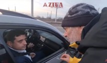 VIDEO George Simion, alungat și de la protestul din zona portului Constanța: "Tai-o cu hoții tăi!". Ce spune un protestatar despre președintele AUR: "E un parlamentar care nu caută decât scandal, să instige lumea"
