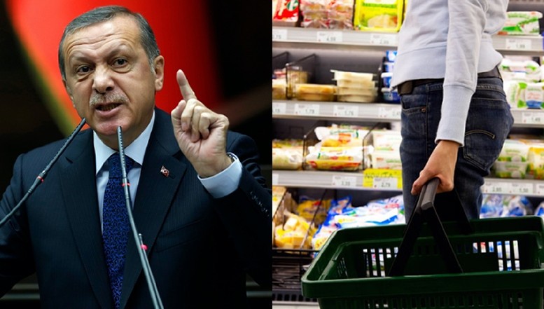 Supermarketurile turcești au început să vândă cu rația produsele de bază. Cauzele acestei situații și reacția președintelui Erdogan