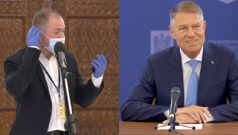 VIDEO PSD și-a trimis bufonul la Palatul Cotroceni pentru a-l chestiona pe Iohannis, cu multă obrăznicie, despre nivelul de corupție din România