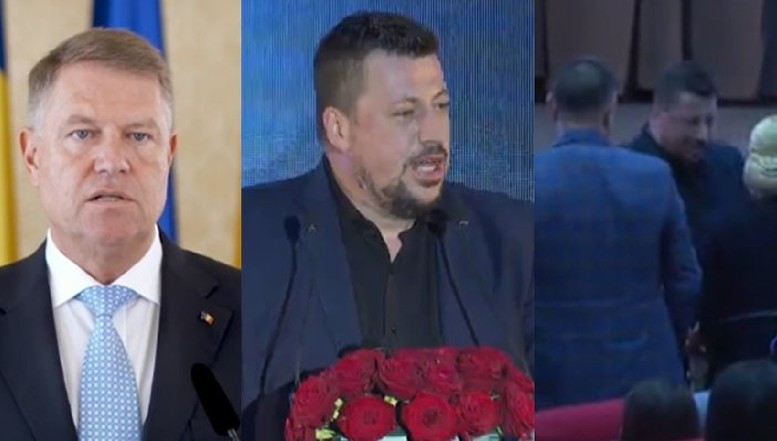 VIDEO Șeful PSD Cluj Liviu Alexa, discurs halucinant: "Iohannis cu discursul lui nazist vrea să muriți!" La final, nejurnalistul și Viorica Dăncilă s-au pupat și îmbrățișat