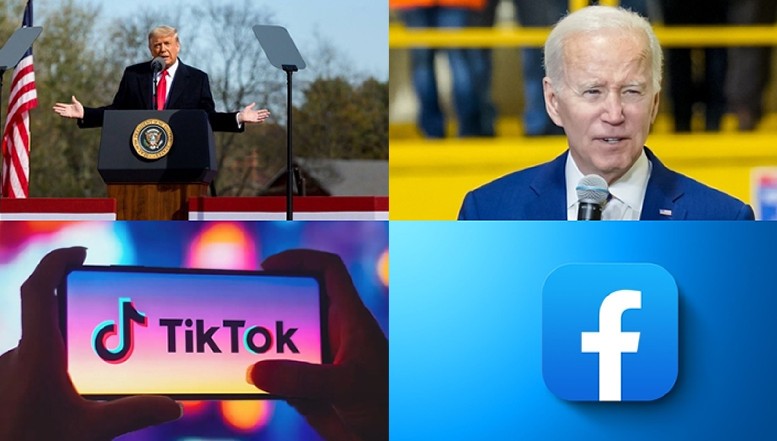 Trump nu vrea interzicerea TikTok, nemulțumit că asta "ar dubla afacerile Facebook". Ce spune și Biden cu privire la hotărârea Congresului american de închidere a aplicației chineze în SUA