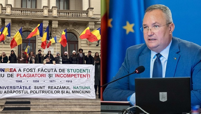LS Iași și Liga Studenților din Basarabia amenință Guvernul Ciucă cu proteste: "Cultura plagiatului apropie România de Rusia lui Putin!"
