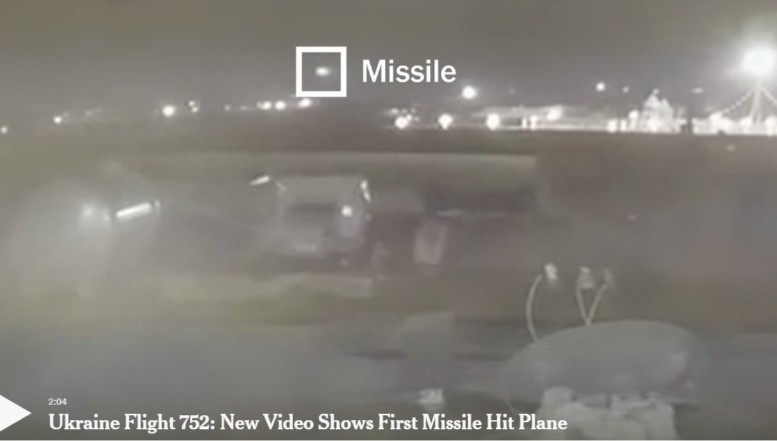 VIDEO. Avionul ucrainean a fost doborât cu două rachete! Prima a lovit chiar aproape de cabina piloților