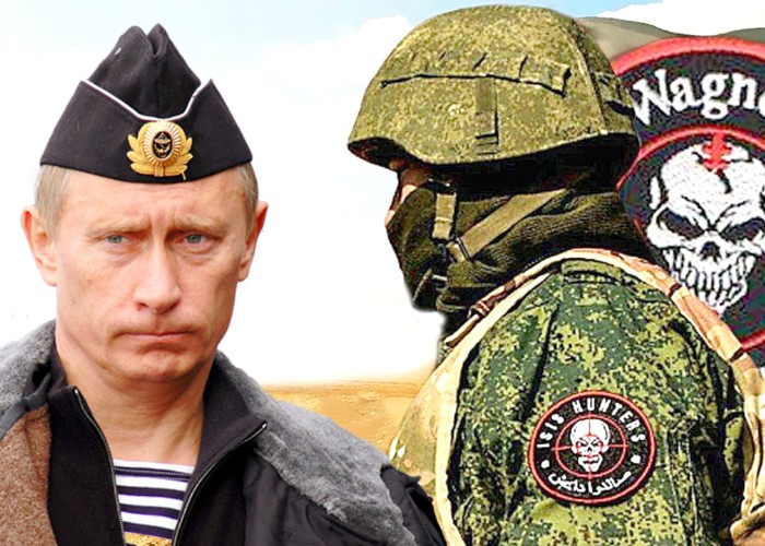 U.E pregătește sancțiuni împotriva neonaziștilor ruși de la Wagner, mercenarii susținuți și decorați de Putin