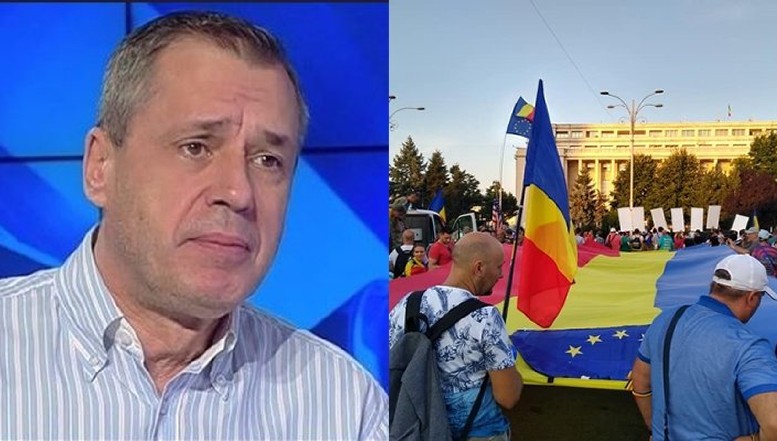 Pseudo-jurnalistul Mugur Ciuvică delirează conspirații privind protestul din 10 august: A fost o fâsâială de miting fără banii lui Soros