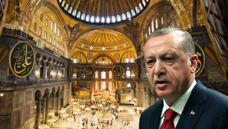 Contralovitura spectaculoasă dată de Erdogan în cazul transformării catedralei Sfânta Sofia în moschee. Patriarhul armenilor, popor contra căruia turcii au comis primul genocid al secolului XX, se aliază cu autocratul turc