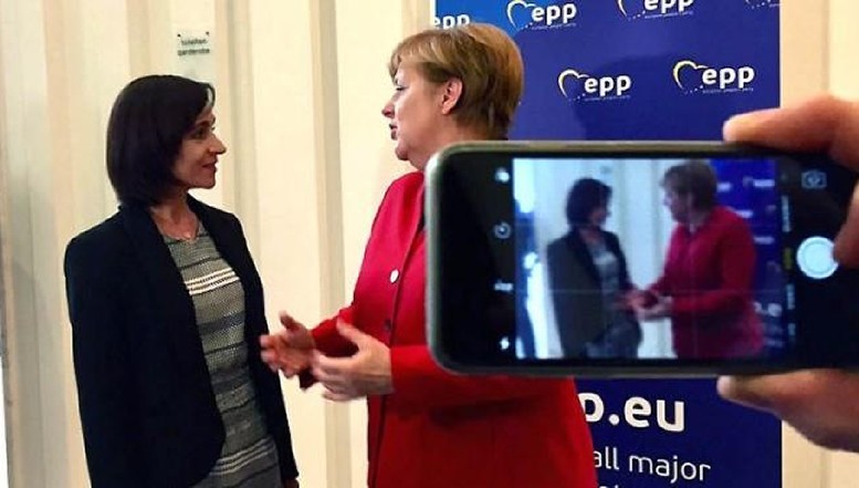 Nici un premier român n-a auzit asemenea cuvinte din partea lui Merkel! Cea mai puternică femeie din Europa laudă curajul Maiei Sandu