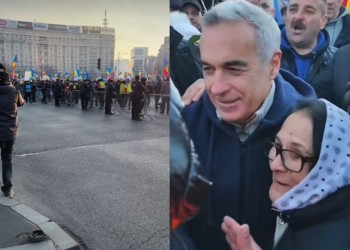 Rezerviștii și sindicaliștii din Poliție și CFR îi transmit lui Călin Georgescu să-și mute „hora” politică în altă parte pentru că pe 24 ianuarie protestează ei în Piața Victoriei și nu doresc politizarea manifestației