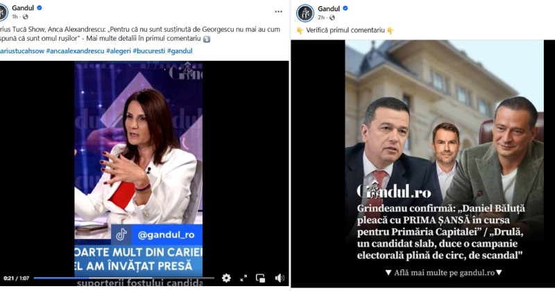 titluri de pe gandul