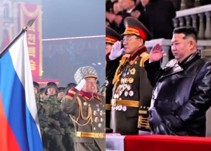 Ucraina reacționează dur după ce militarii nord-coreeni au defilat prin Phenian cu steagul Rusiei: "Ceea ce lipsește din această mascaradă propagandistică sunt cel puțin 6.000 de soldați nord-coreeni care au murit într-un război ilegal de agresiune la opt mii de kilometri distanță, cu care nu aveau nimic de-a face"