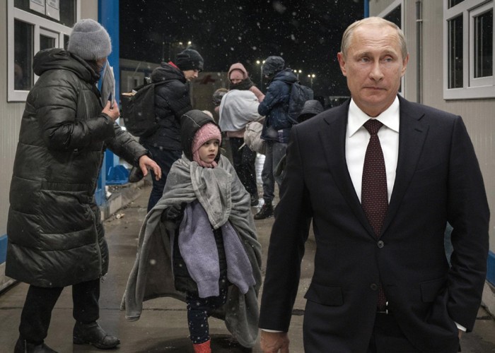 Războiul criminal al lui Putin a depopulat Ucraina. Jumătate dintre copiii ucraineni au fost strămutați după o lună de război