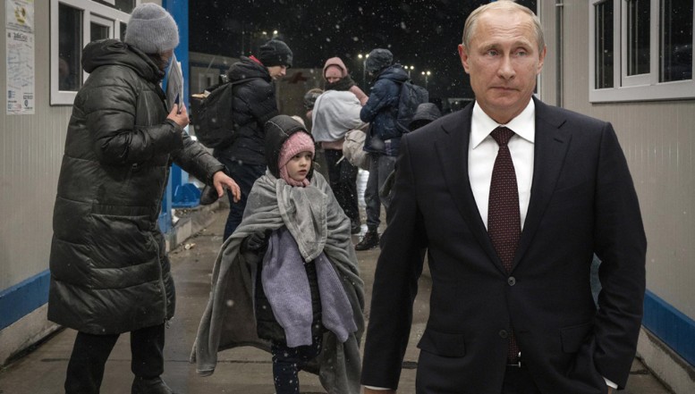 Războiul criminal al lui Putin a depopulat Ucraina. Jumătate dintre copiii ucraineni au fost strămutați după o lună de război