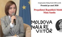 VIDEO Maia Sandu le-a dedicat Premiul GDS cetățenilor Republicii Moldova: "Ei sunt cei care au luptat și continuă să lupte pentru valorile democratice"