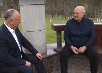 VIDEO Culmea degenerării: Dodon îl laudă pe dictatorul Lukașenko pentru modul brutal în care a reprimat protestele din Belarus
