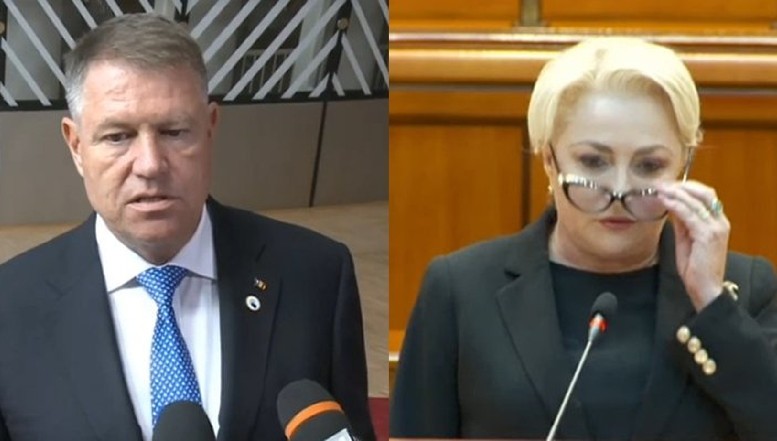 VIDEO Klaus Iohannis o dezarmează pe Dăncilă de la Bruxelles: "Nu pot să accept ca un Guvern demis să facă o propunere de comisar european care să fie și acceptată!"