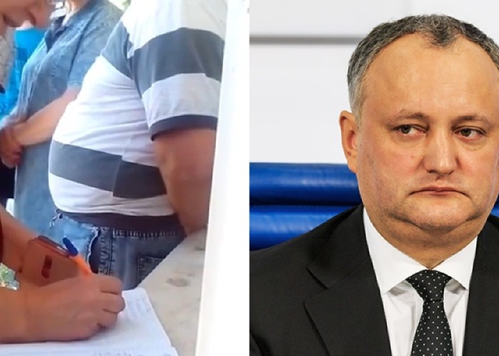 DOVADA VIDEO: 200 de lei oferiți pentru un vot acordat BCS. Momentul în care un bărbat din Tighina e trecut pe lista de alegători ce urmează a fi transportați spre secția de votare și plătiți în urma ieșirii de la urne