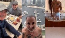Infractorul Cristian Rizea își postează „potența” în lux, la Dubai și Monaco, după ce a fost eliberat condiționat de justiția Liei Savonea. Într-un clip recent, alături de șpăgarul scăpat din pușcărie apare și europarlamentarul PNL Rareș Bogdan care îi laudă „patriotismul”