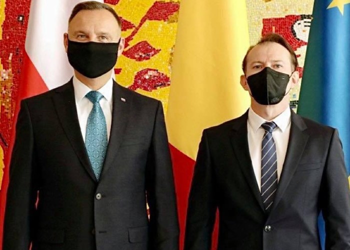 Cooperarea româno-poloneză. Florin Cîțu anunță că a convenit cu președintele Poloniei organizarea unei noi ședințe comune de Guvern