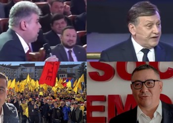 Răspunsul bizar dat de Ciolacu atunci când e întrebat, în prezența lui Crin Antonescu, dacă-i va mai acorda voturi lui George Simion: "N-am analizat, dar nu cred" / Subiectul unei înțelegeri ascunse între PSD și Ponta, adus și el în discuție. Ce au replicat prezidențiabilul și premierul din gruparea uselistă
