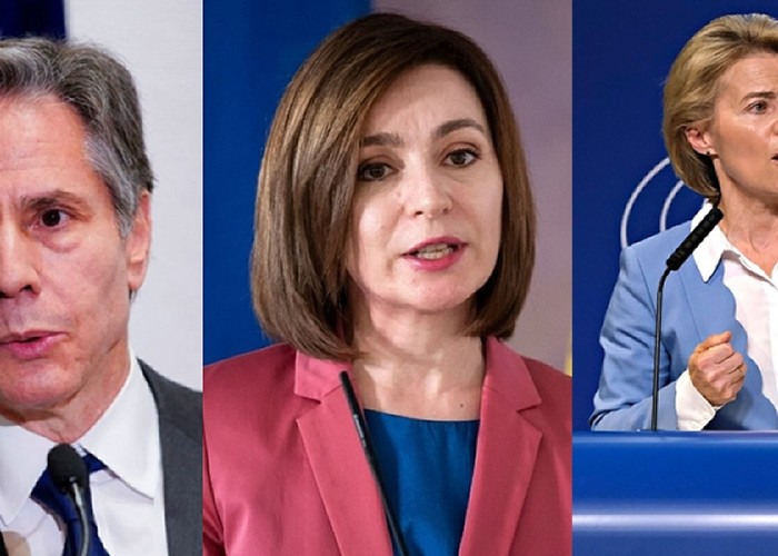 Se pregătește acceptarea R.Moldova în UE? Antony Blinken și Ursula von der Leyen vin la Chișinău! R.Moldova devine un punct de fierbere pe harta diplomației internaționale. SUA și UE își dau mâna în stânga Prutului. Amenințarea Rusiei criminale