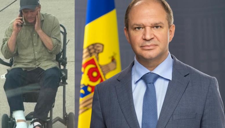 EXCLUSIV FOTO. SURSE: Primarul rusofil Ion Ceban s-a accidentat în toiul unei beții de pomină. Se afla în vacanță la Londra, împreună cu familia