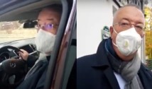 VIDEO Fostul jurnalist Bogdan Chirieac, surprins ieșind de la sediul PSD din Kiseleff. Acesta spune cu o crasă nonșalanță că NU a primit bani de la Băluță și Florea