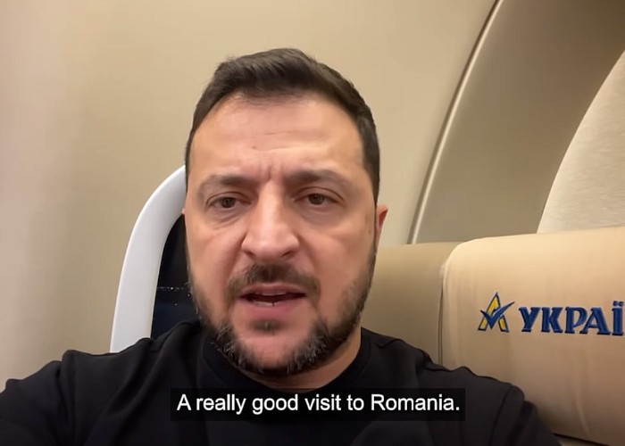 VIDEO. Volodimir Zelenski afirmă că România a promis Ucrainei muniție și nu numai. „Ce am obținut? În primul rând, acorduri importante în privința armamentului. Nu pot da mai multe detalii, dar obuze – afirmativ”