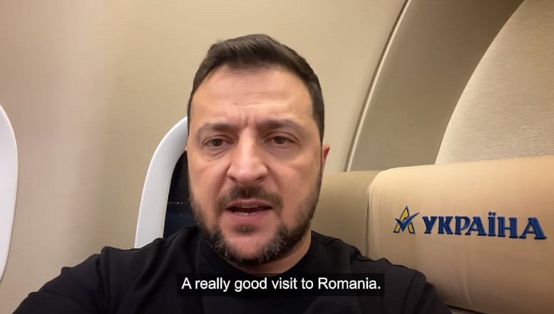 VIDEO. Volodimir Zelenski afirmă că România a promis Ucrainei muniție și nu numai. „Ce am obținut? În primul rând, acorduri importante în privința armamentului. Nu pot da mai multe detalii, dar obuze – afirmativ”