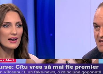 VIDEO. S-a rupt lanțul de iubire dintre PNL și DIGI24. Dan Vîlceanu a văzut „fake news-uri groaznice” și „minciuni gogonate” pe burtierele postului de televiziune, ridicând tonul la moderatoare