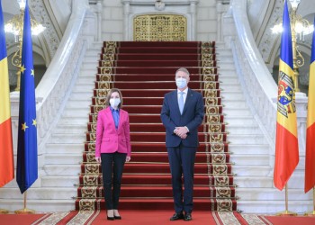 VIDEO Maia Sandu și Klaus Iohannis au avut o întrevedere la Palatul Cotroceni. Comunicat oficial: "Cei doi președinți au convenit aprofundarea cooperării pe mai multe dimensiuni"