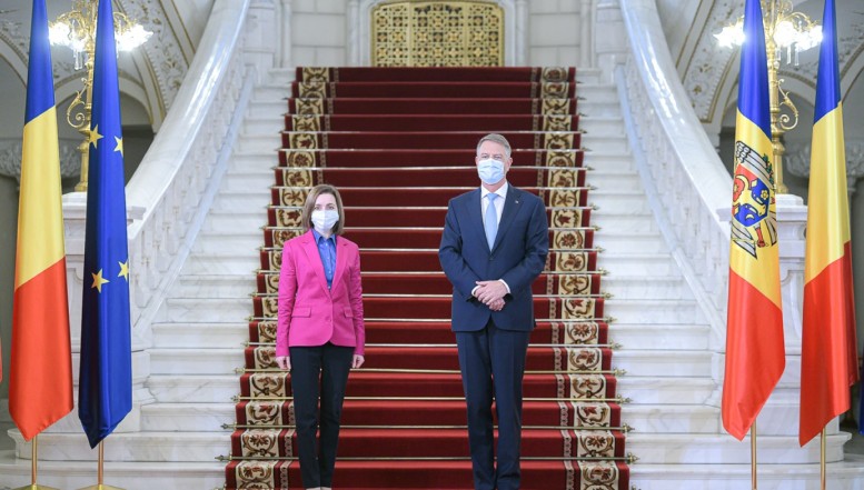 VIDEO Maia Sandu și Klaus Iohannis au avut o întrevedere la Palatul Cotroceni. Comunicat oficial: "Cei doi președinți au convenit aprofundarea cooperării pe mai multe dimensiuni"