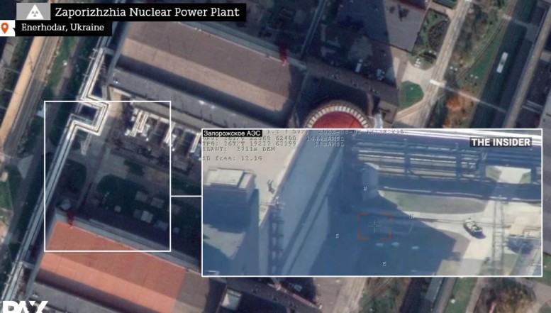 VIDEO. Serviciile secrete ucrainene: Rusia pregătește un „incident” grav la centrala nucleară Zaporojie. Numeroase vehicule militare rusești au fost „parcate” lângă unul dintre reactoare