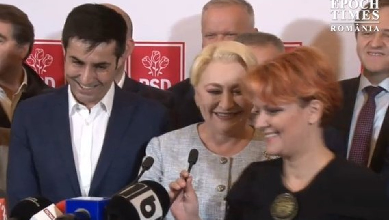 UPDATE Deși s-au păruit până la lacrimi, Viorica, Olguța și Manda au jucat teatru împăcându-se la conferința de presă
