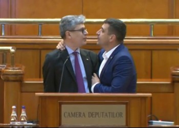 Vot final la moțiunea simplă a USR împotriva lui Virgil Popescu / Ministrul Energiei reclamă că, după agresiunea lui George Simion, îi sunt amenințați și copiii