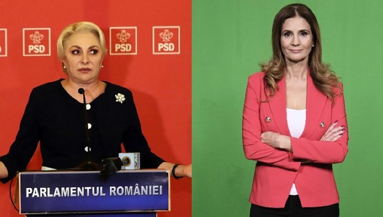 Dăncilă și Anca Alexandrescu s-au certat în direct la TV: Pisaroglu o controla prin Ică Voinea! / Ați afirmat că făceați gafe din cauza mea. Nu e adevărat!