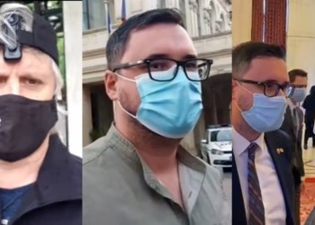 VIDEO Extremistul Dan Tanasă a comis-o din nou. Deputatul AUR l-a jignit pe revoluționarul Marian Ceaușescu de față cu polițiștii: "Idiotul ăsta mă agresează! Eu n-am mâncat nimic astăzi!"