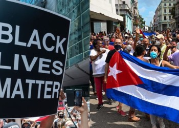 Derapaj ideologic al BLM. Controversata organizație ia partea regimului comunist din Cuba și lansează o serie de acuzații la adresa SUA după revolta anticomunistă desfășurată zilele trecute
