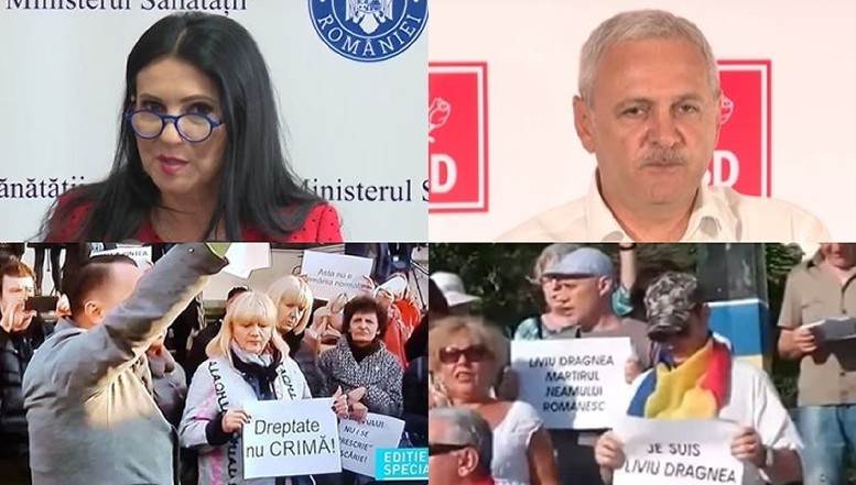 VIDEO Ura PSD privind justiția. Cazurile Dragnea și Pintea: români aduși la manifestații pentru a susține infracționalitatea 