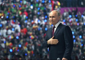 VIDEO. Euforia victoriei absolute l-a făcut pe tiranul Vladimir Putin să pronunțe, în premieră, numele lui Alexei Navalnîi și să admită că dezvăluirile făcute de echipa acestuia sunt corecte