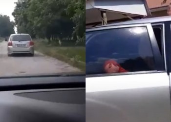 VIDEO Un lider PAS a urmărit un automobil în care alegătorii transportați ar fi primit bani din partea BCS