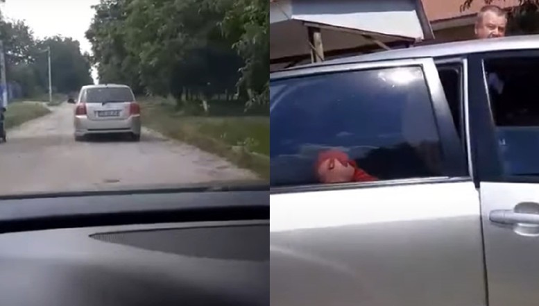 VIDEO Un lider PAS a urmărit un automobil în care alegătorii transportați ar fi primit bani din partea BCS