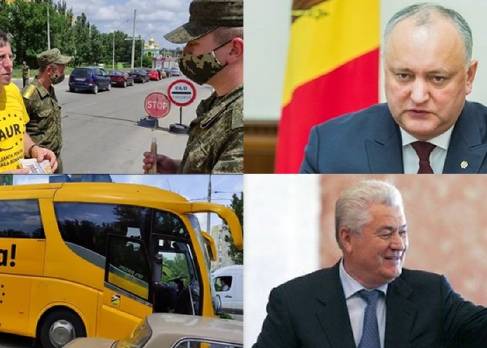 VIDEO. AUR ajută BCS să mobilizeze electoratul românofob la alegerile din 11 iulie. Circul făcut de Chirtoacă&co. la punctul de trecere intern din Rîbnița