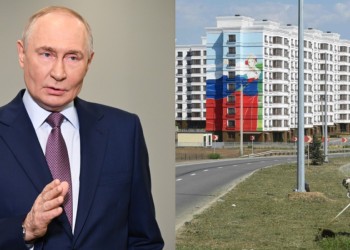 Radiografie: Administrația rusă e ca o casă din chirpici cu acoperișul poleit cu aur – în zonele pe care le-a ocupat în Ucraina, infrastructura e dezvoltată în scopuri propagandistice sau pentru a deservi expansiunii politico-militare / Iar noile facilități sunt destinate nomenclaturii putiniste, în timp ce localnicii care nu deservesc regimul sunt nevoiți să trăiască în condiții inumane