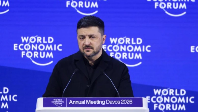 Prezent la Davos, Zelenski critică aspru Europa: "Dacă trimiți 40 de soldați în Groenlanda, ce mesaj transmite asta? Care este mesajul pentru Putin, pentru China?"