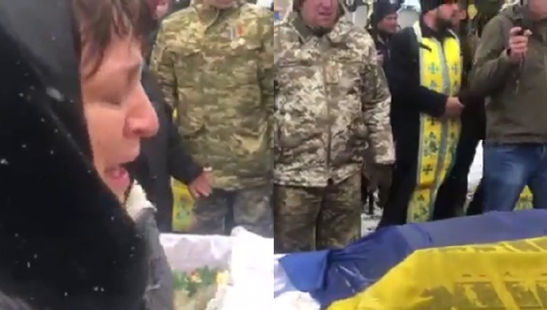 VIDEO "Lăsați sicriul Eroului să intre în biserică!". Mai mulți preoți din Cernăuți aflați sub tutela Moscovei au încercat să împiedice înmormântarea unui soldat ucrainean