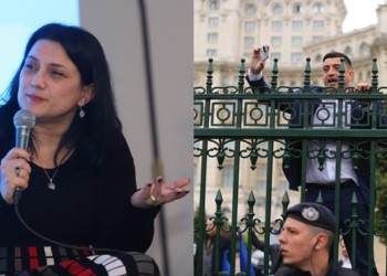 Adela Mîrza amintește gloatei AUR că opoziția parlamentară nu se exercită violent în stradă, "ci cu argumente legale adresate instituțiilor abilitate". Documentul care reflectă ipocrizia auriștilor