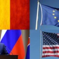 Studiu internațional: Românii sunt pro-americani, pro-europeni și au o percepție negativă asupra Rusiei. Datele surprinzătoare prezentate despre percepția cetățenilor din alte țări referitoare la UE, SUA, China și Rusia, respectiv privind amenințările la adresa democrației. Totodată, Ucraina, Japonia și Polonia sunt statele care văd în cea mai negativă lumină Rusia