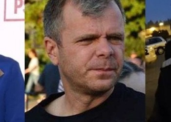 VIDEO Accesul presei NU a fost liber la circul Vasilicăi. PSD l-a blocat pe Mălin Bot cu jandarmii