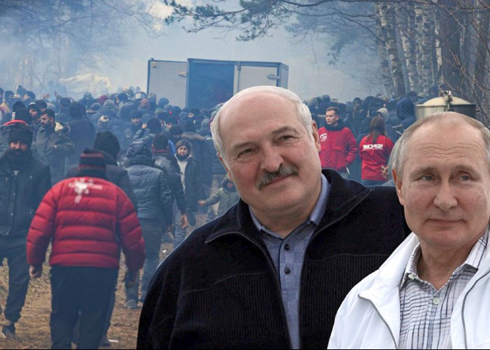 Șantajul tandemului Putin – Lukașenko a dat roade: Europa trimite ajutoare de 700 de mii de euro migranților de la granița Belarusului!