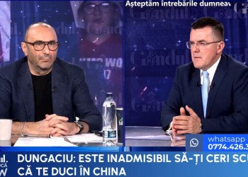 AUR-istul Dungaciu, "foc și pară" că România nu ar face în prezent "business" cu China: "Trebuie să ieșim din amorțirea asta! Este inadmisibil să-ți ceri scuze că te duci în China!"